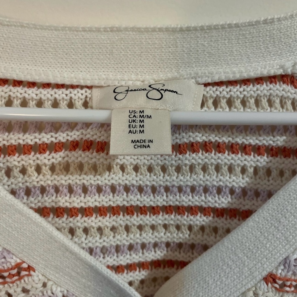Crocheted button cardigan - Picture 3 of 3